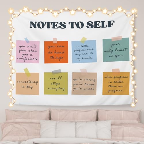 AQYIP Notes Self Inspirational Tapestry Motivational