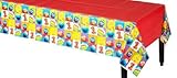 1st Birthday Elmo Sesame Street Party Supplies Table Cover Elmo Fun to be One!