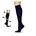 MIXSNOW 6 Pairs of Compression Socks for Men and Women for Running, Nurses, Shin Splints, Travel, Flight, Pregnancy & Maternity Large/X-Large Assorted 1 (6 Colors)