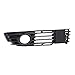 CARPARTSDEPOT 01-05 VW Passat B5.5 Fog Lamp Hole Bezel VW1039105 Textured 3B0853666LB41 RH