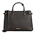 Tote Bag Handbag Authentic Burberry The Medium Banner in Leather and House Check Black Item 39589781