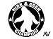 Round Bigfoot Hide and Seek Champion Sticker (Believe Funny Big Foot)