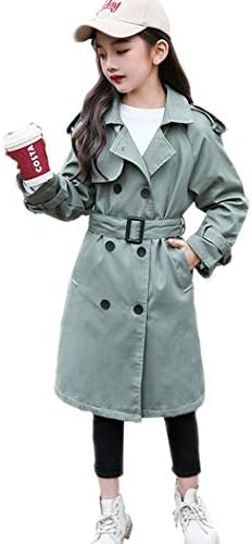 子供用 トレンチコート 女の子 人気急上昇 ガールズ アウター 子供服 春秋 上着 ロングコート 通学 ジャケット 女児 ジュニア おしゃれ コート