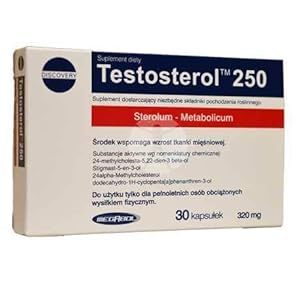 Sterol-Megabol-Testo-250-30-Capsules Testosterol™250 Testosterone Booster Hormone Support Lean Muscle Mass Growth Anabolic Sport Supplement Bodybuilding…
