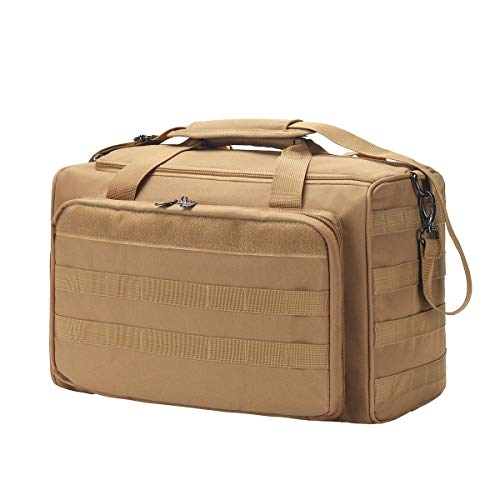 YUOTO Tactical Shooting Gun Range Bag Handgun Gear Shooters Bag