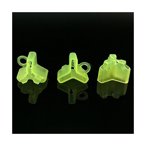 Wildlife-150pcs-Lot-3-Sizes-Fishing-Treble-Hooks-Protector-Safety-Holder-Cover-Bonnets-Caps-lime