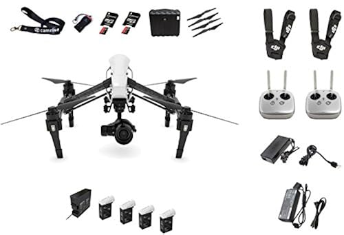 New DJI Inspire Pro Includes Zenmuse X5 Camera-Dual Remote