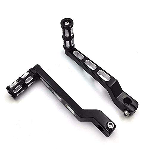 Golfire Motorcycle CNC Heel Toe Shift Levers w/Shifter Pegs Compatibility For Harley Touring Softail Trike