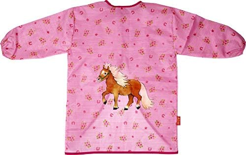 Mein Kleiner Ponyhof Painting Apron for Childrens Arts & Crafts in Pink My Little Pony with Velcro One Size