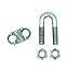 BRUFER Wire Rope Clamp Clip for Cables Zinc Plated - 1/4