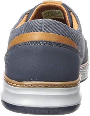 skechers men's moreno canvas oxford