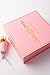 Crisky Pink Maid of Honor Proposal Box with Gold Foiled Text | 1 Empty Boxes | Perfect for Will You Be My Maid of Honor Gift and Wedding Present
