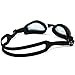 VIENNAGE Kids and Adult Swim Goggles,Classic Anti-Glare Lens - 3 Piece Adjustable Nose Bridge UV Protection, 100% Silicone, Hypoallergenic, Waterproof, Soft, Comfortable. (Black)