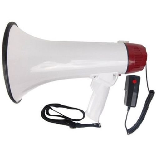 Megaphone Mega Phone Bull Horn Microphone Cheerleading Protest Rally 30W Siren (Best Megaphone For Protests)