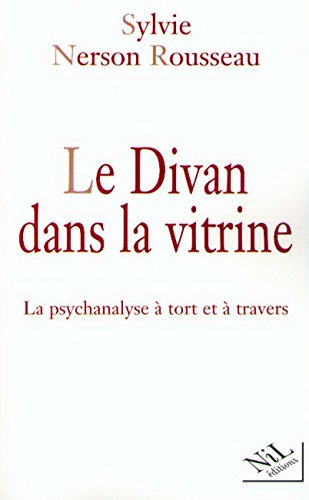 Le  divan dans la vitrine