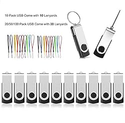 512MB USB Flash Drives 100 Pack, AreTop Premium