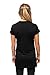 sofsy Soft-Touch Rayon Blend Tie Front Nursing & Maternity Fashion Top Black Large