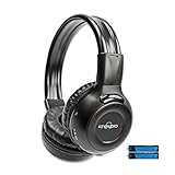 One Two Channel Universal Infrared Headphone: Wireless IR for Rear Entertainment Systems DVD Player Head Phone for in Car TV Video Audio Listening Superior Sound Quality Additional 48