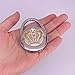QTMY Rhinestone Imperial Crown Purse Hanger for Tables Foldable Handbag Hook