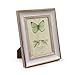 Afuly 5x7 Picture Frame Antique Vintage Photo Frame Retro White Gold Picture Frames for Desk Standing Wall Hanging Home Decor Wedding Gifts Birthday Gift for Grandma Mom