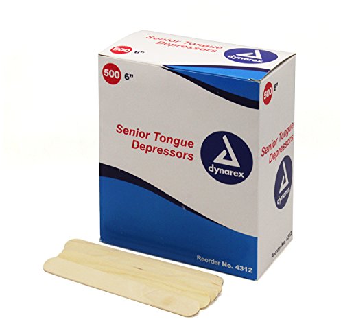 image for Medique Products 63213 Tongue Depressors, Bulk 500 Per Box