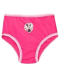 Disney Minnie Mouse - Ropa interior para niña (5 unidades), 7