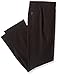 Calvin Klein Boys Flat-Front Bi-Stretch Dress Pant, Straight Leg Fit & Hemmed Bottom, Belt Loops & Functional Front Pockets, Black, 5
