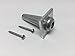 Pack of 10, One-Way Anchor Vises for 8-11 Gauge Wire with Screws
