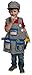 Prextex Child’s Halloween Conductor Role Play Dress Up Train Engineer Costume Set and Accessories