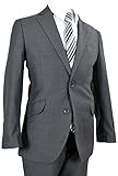 Boys Slim Suit in Gray Textured Dresswear
