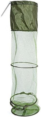 Nets Wide 25cm 3 Layers With bag Frofessional Foldable Fishing Net Happy fishing time nets hunting Fishing Size 25*110 cm (25*110cm)