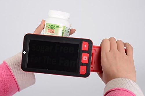 iView 5 Handheld Portable Low Vision Video Magnifier for Visually Impaired