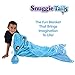 Snuggie Tails Dolphin Blanket- Comfy, Cozy, Super Soft, Warm, All Season, Wearable Blanket for Kids, As Seen on TV