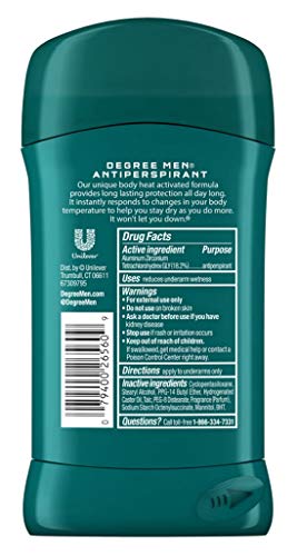 DEGREE MEN ANTI-PERSPIRANT DEODORANT INVISIBLE STICK EXTREME BLAST – 2.7 OZ, SINGLE