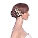 Remedios Gold Wedding Headpiece Bridal Comb Crystal Hair Accessory