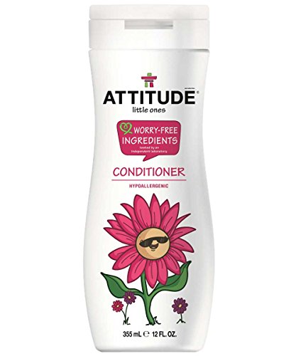 Attitude Kids Conditioner (Pack of 2) With Soybean Oil and Shea Butter, 12 fl. oz. Each