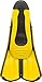 Cressi Short Full Foot Pocket Fins for Swimming or Training in the Pool and in the Sea | Light: made in Italy