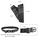 KRATARC Archery Hip Arrow Field Quiver Waist Arrows Bag with Belt Hanged for Target Hunting Shooting (Black)