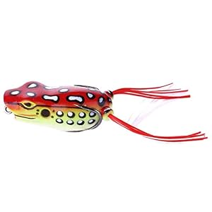 Zhibeisai 1pcs / 5pcs Grenouille Artificielle Appâts Artificiels Grenouille Tassel Poisson Leurres Simulation 3d Poissons-appâts Crochet D’eau Douce De Pêche Appât 6