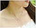 Tabwing Women's Sterling Silver 6 Stars Pendant Short Necklace