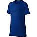 NIKE Boys' Short-Sleeve Training Shirt, Hyper Royal, Medium