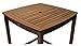 Outdoor Interiors 65432 Square Height Dining Bar Table, 34