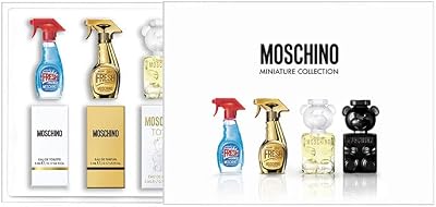 MOSCHINO Miniature 4 Piece Collection 2020 Perfume Travel Gift Set