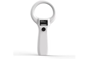 YANZEO AR180S Pet Microchip Reader Scanner, RFID EMID Animal Handheld Reader,134.2kHz Pet ID Scanner Rechargeable Animal Chip Scanner Pet Tag Scanner FDX-B(ISO 11784/11785)