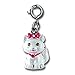 CHARM IT! White Kitten Charm