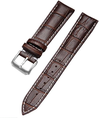 Watch Strap Vintage Leather 18mm 20mm 22mm Replacement Watch Leather Strap Fit for Traditional Watch Accessories Sports Watch or Smart Watch Universal for Men and Women Genuine Cowhide Leather