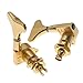 Kmise A1641 1 Set of 2R2L Guitar Bass Tuner Machine Heads Tuning Pegs, Gold