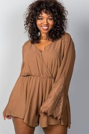plus size rompers amazon