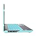 GMYLE Turquoise blue 3 in 1 Rubberized Hard Case Cover for Acer Chromebook C720 C720P C740 - Silicon Keyboard Protector and Clear LCD Screen Protector (Not Fit for Acer Chromebook CB3-111 Series)