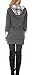 ETCYY Women's Long Sleeve Hoodie With Plaid Cuffs And Sweatshirt Hood Tops